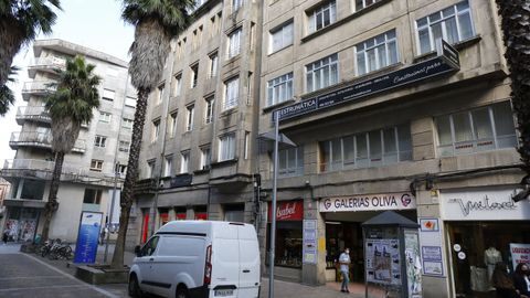 El Concello de Pontevedra ya tramitó la licencia de demolición del edificio de Gutiérrez Mellado que da acceso a las galerias de la Oliva