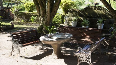 Jardines del pazo de Marcón, en Pontevedra, en venta por 2,1 millones de euros