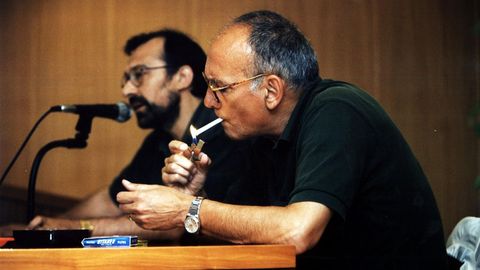 Mario Camus ofreció en el campus de Lugo una conferencia sobre cine y literatura el 24 de julio de 1996