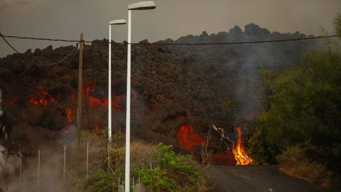 Erupcin del volcn de La Palma