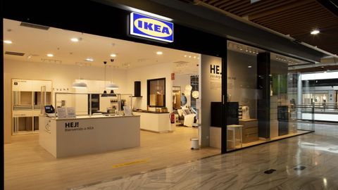 El local que abrirá Ikea en Santiago será como el que ya ha inaugurado en Gijón, en la imagen