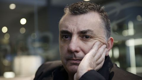 El poeta y novelista Manuel Vilas, en A Coruña en el 2016
