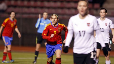 Selección española (2002-2016). Fue la referente de España durante más de una década. SANDRA ALONSO