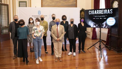 Presentación de «Cigarreiras» en María Pita