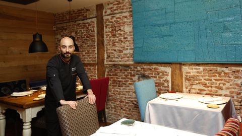 Manuel Domínguez. Restaurante Lúa.