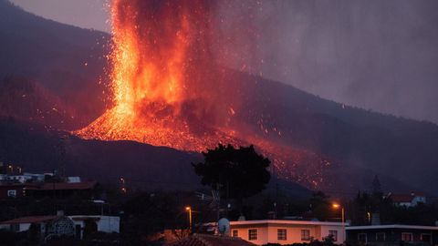 Quinto da de erupcin en La Palma