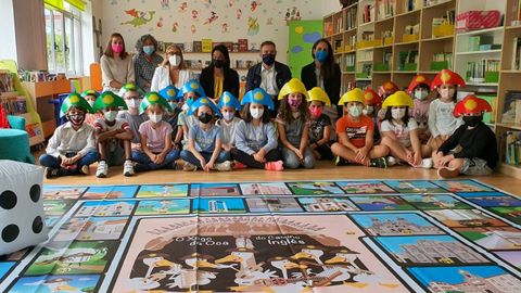 Juego de la oca para el Camiño Inglés