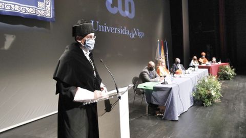 El rector de la Universidade de Vigo, Manuel Reigosa alabó el esfuerzo de los alumnos durante la pandemia