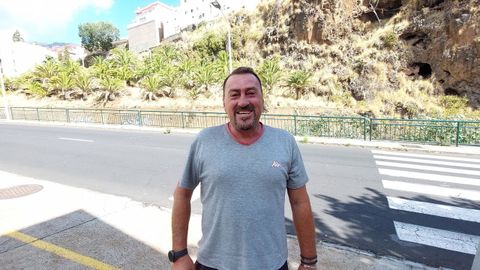 Francisco Jaime López, natural de Marín, y residente en La Palma desde hace 20 años