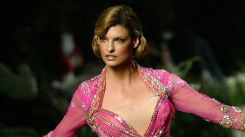 Linda Evangelista en una imagen de archivo del ao 2005