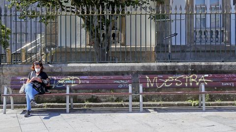 GRAFFITIS. ENTORNO DE LA BASÍLICA DE SANTA MARÍA