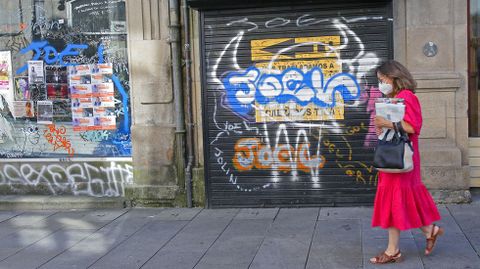 GRAFFITIS. PLAZA DE CURROS ENRÍQUEZ
