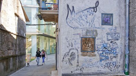 GRAFFITIS. ENTORNO DEL NUEVO EDIFICIO DEL MUSEO