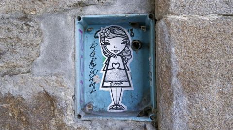 GRAFFITIS. PLAZA DA PEDREIRA