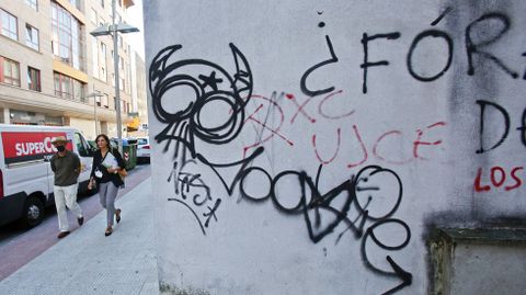 GRAFFITIS. HOSPITAL PROVINCIAL