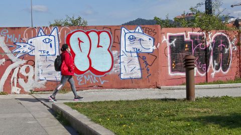 GRAFFITIS. ENTORNO DEL PARADOR DE TURISMO