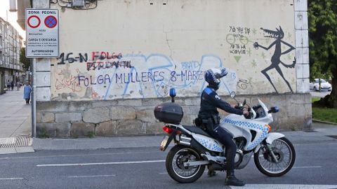 GRAFFITIS. ENTORNO DEL NUEVO EDIFICIO DEL MUSEO
