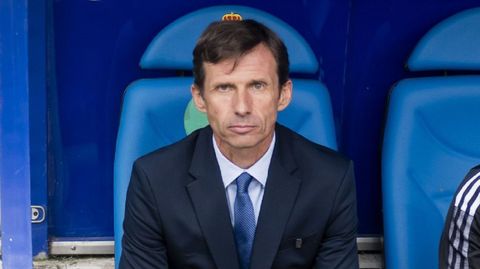 José Ángel Ziganda, antes del Real Oviedo-Girona
