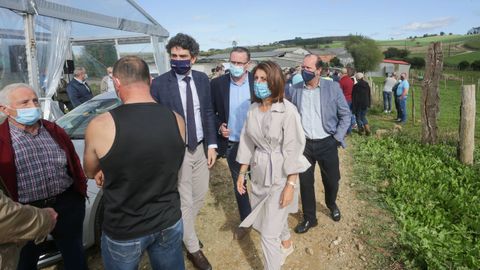 La conselleira de Medio Ambiente y otras personalidades presentaron la nueva planta de residuos