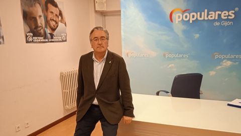 Pablo Gonzlez, presidente del PP de Gijn