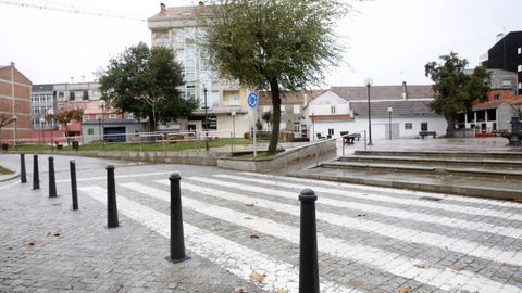 El Roteiro Literario de Silleda pasará por la plaza da Feira Vella.