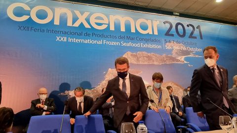 Inauguración de la feria Conxemar