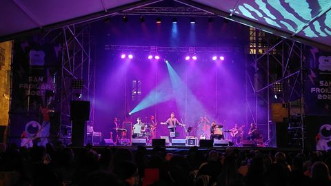 Xisco ofreció un gran concierto en Santa María
