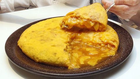 Tortilla de Betanzos.
