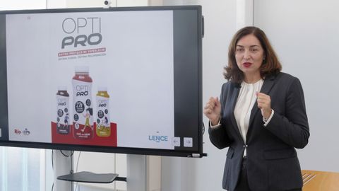 La máximo responsable del Grupo Leche Río, Carmen Lence