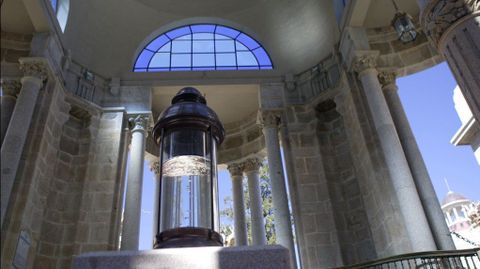 Templete de la fuente de Gándara en Mondariz-Balneario