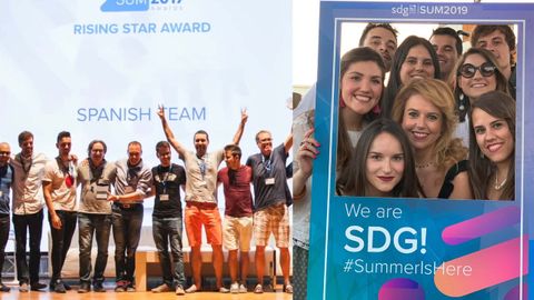 Parte del equipo español de SDG Group