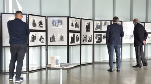 Exposición sobre Pierre de Coubertin en el Ágora de A Coruña
