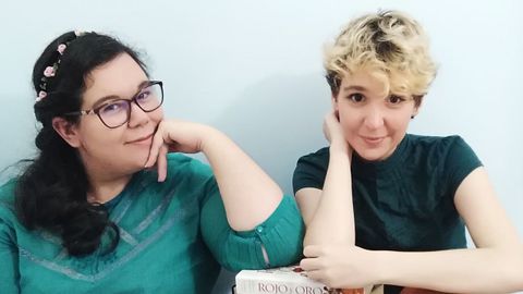 Iria G. Parente (derecha) y Selene M. Pascual.