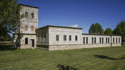 Antiguo balneario y entorno de Caldeliñas.