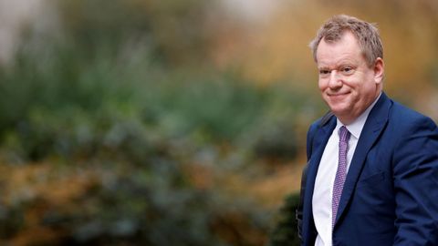 El ministro británico para el brexit , David Frost