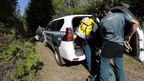 Operativo de búsqueda de la mujer desaparecida en Fazouro, Foz
