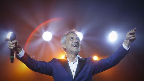 Sergio Dalma ofrecerá dos conciertos este sábado 16 en A Coruña.
