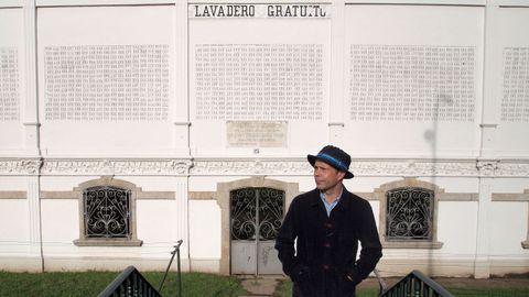 Xesús Fraga, en Betanzos.