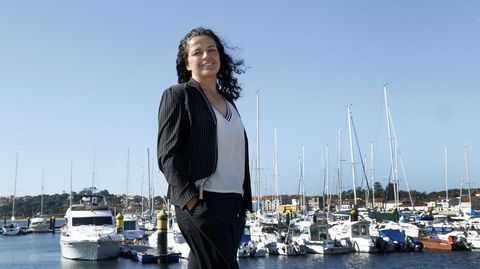 Susana Lenguas, presidenta de Portos de Galicia