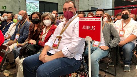 Delegacin asturiana en el congreso federal del PSOE