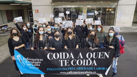 Enfermeras eventuales piden el fin de la situación de precariedad generado por los contratos por días