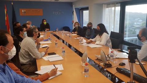 Lenguas y Castro, en la reunión con gestores de náuticos