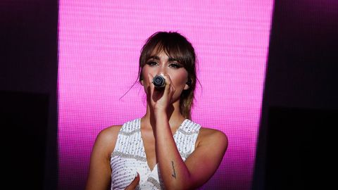 Aitana ofrecerá un concierto en A Coruña este sábado.