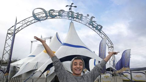 Evolution Circus llevará a Ferrol su espectáculo «Oceanika».