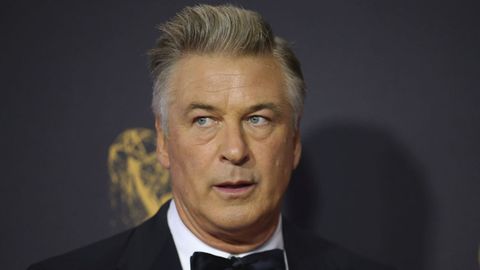 Baldwin en la ceremonia de los premios Emmy en el 2017