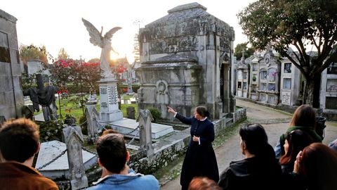 Cementerio de Pereiró, en Vigo.