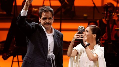 La obra «Con lo bien que estábamos», que cerrará el FIOT de Carballo, recibió dos premios Max hace unas semanas.