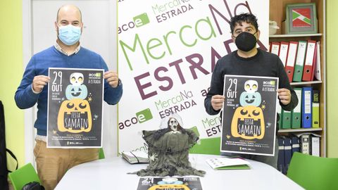 Presentación del Samaín organizado por Acoe, en A Estrada.