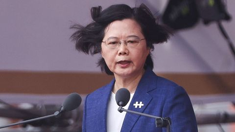 La presidenta de Taiwn, Tsai Ing-wen