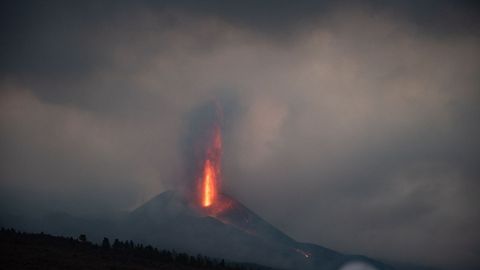 El volcán de La Palma sigue en erupción